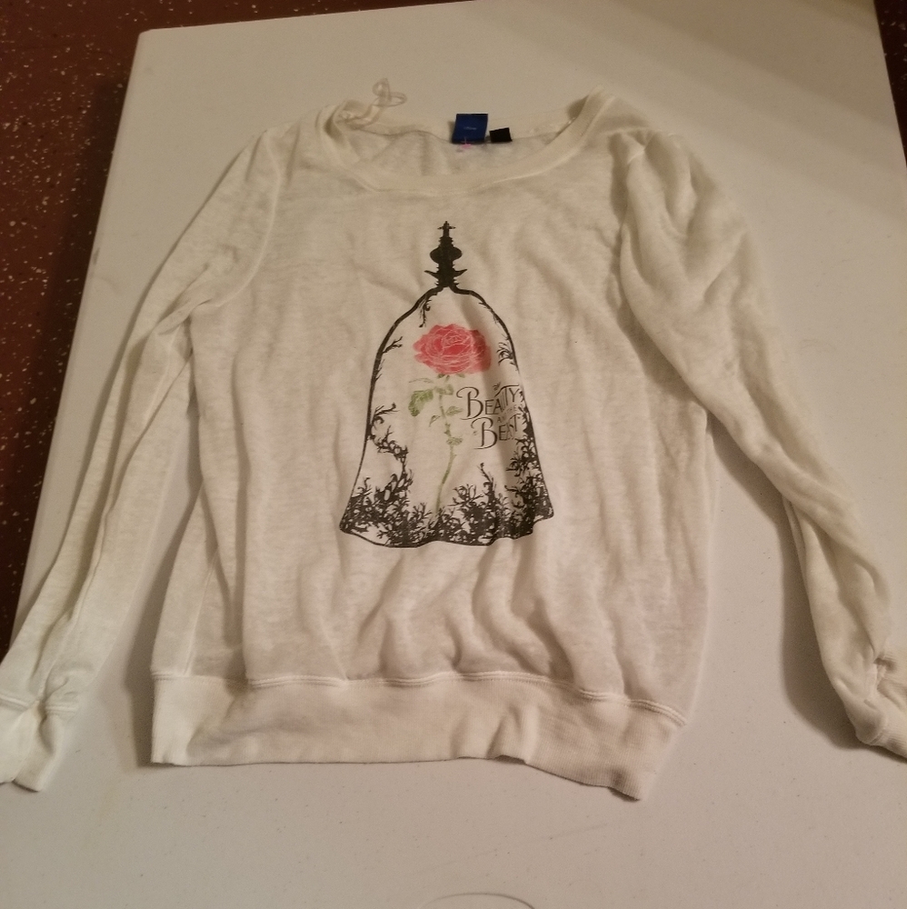 Beauty and beast long sleeve shirt